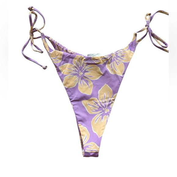 NEW BILLABONG catch the sun rev tie skmp hik bikini in multi - Picture 4 of 14